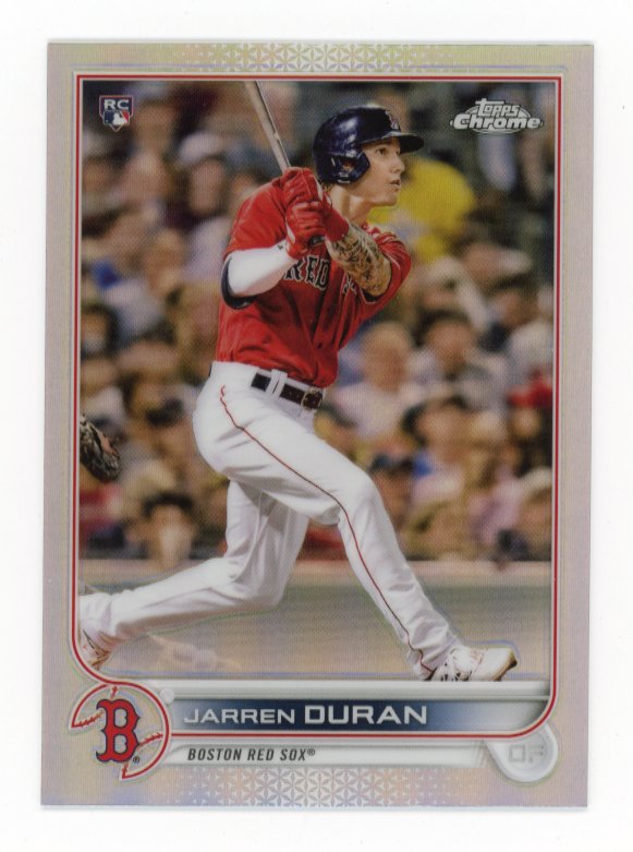 2022 Topps Chrome Jarren Duran RC #113 - Refractor