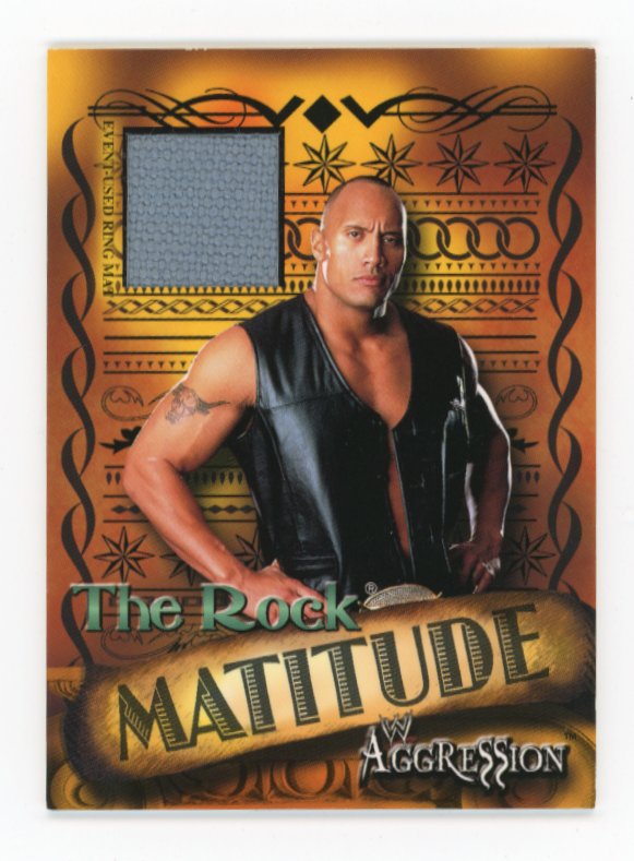 2003 Fleer The Rock Matitude - Relic