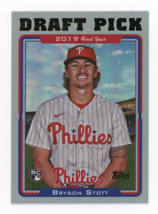 2022 Topps Archives Bryson Stott RC - #/50 Foil