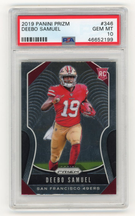 2019 Panini Prizm Deebo Samuel #346 - PSA 10