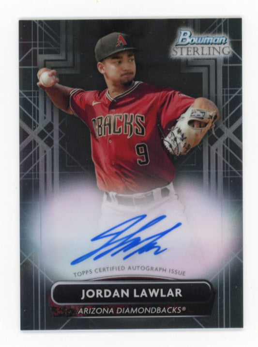 2022 Topps Bowman Sterling Jordan Lawlar #PA-JL - Autograph