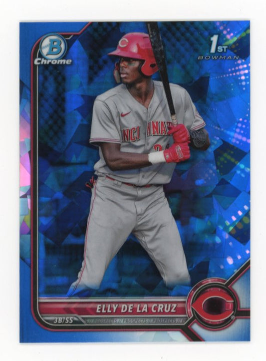 2022 Topps Bowman Sapphire First Elly De La Cruz #BCP-50