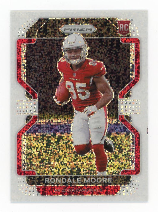 2021 Panini Prizm Rondale Moore RC #347 - White Sparkle