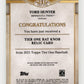 2021 Topps Tier One Torii Hunter #BKR-TH - #1/1 Bat Knob Relic