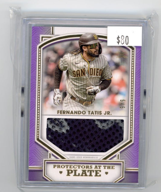 2022 Topps Definitive Fernando Tatis Jr. #PPR-FTI - #/5 Patch