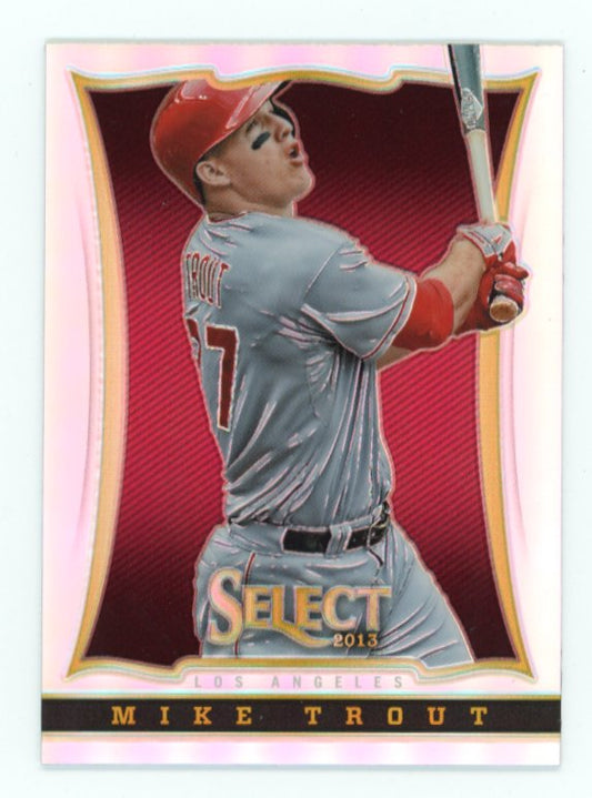 2013 Panini Select Mike Trout #22 - Silver