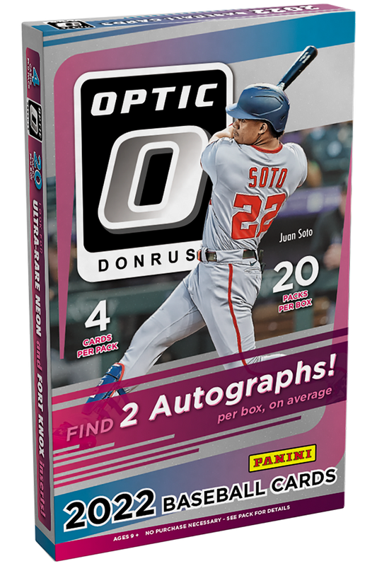 2022 Panini Donruss Optic Baseball Hobby Box