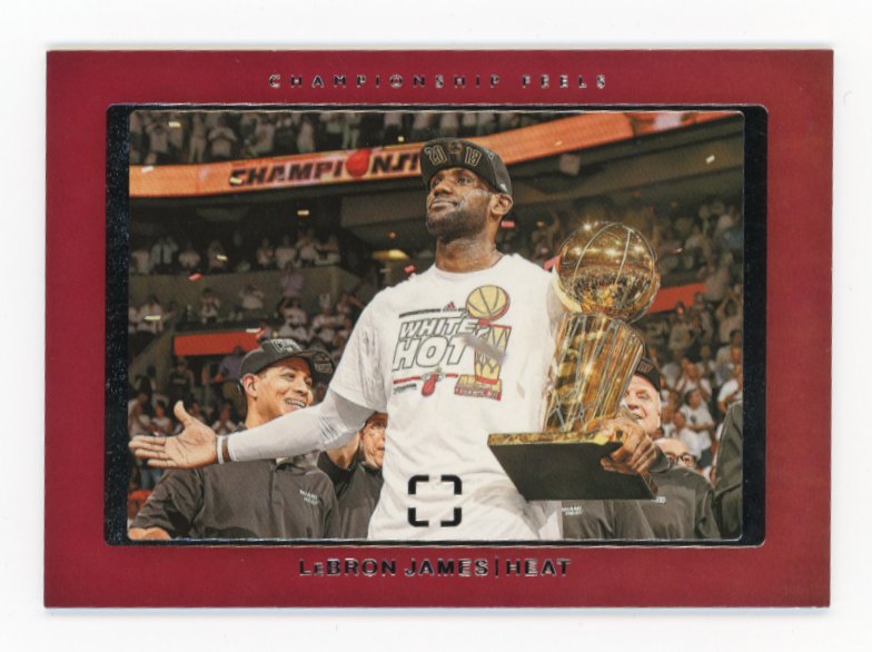 2022 Panini Photogenic Championship Feels LeBron James - Insert