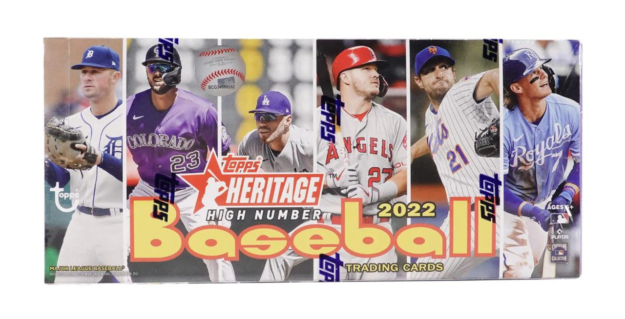 2022 Topps Heritage High Number Baseball Box