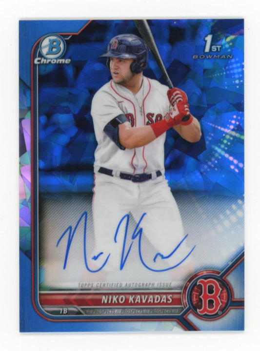 2022 Topps Bowman Sapphire First Niko Kavadas #BSPA-NK - Autograph