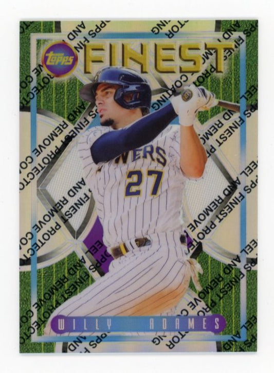 2022 Topps Finest Willy Adames #61 - #/10