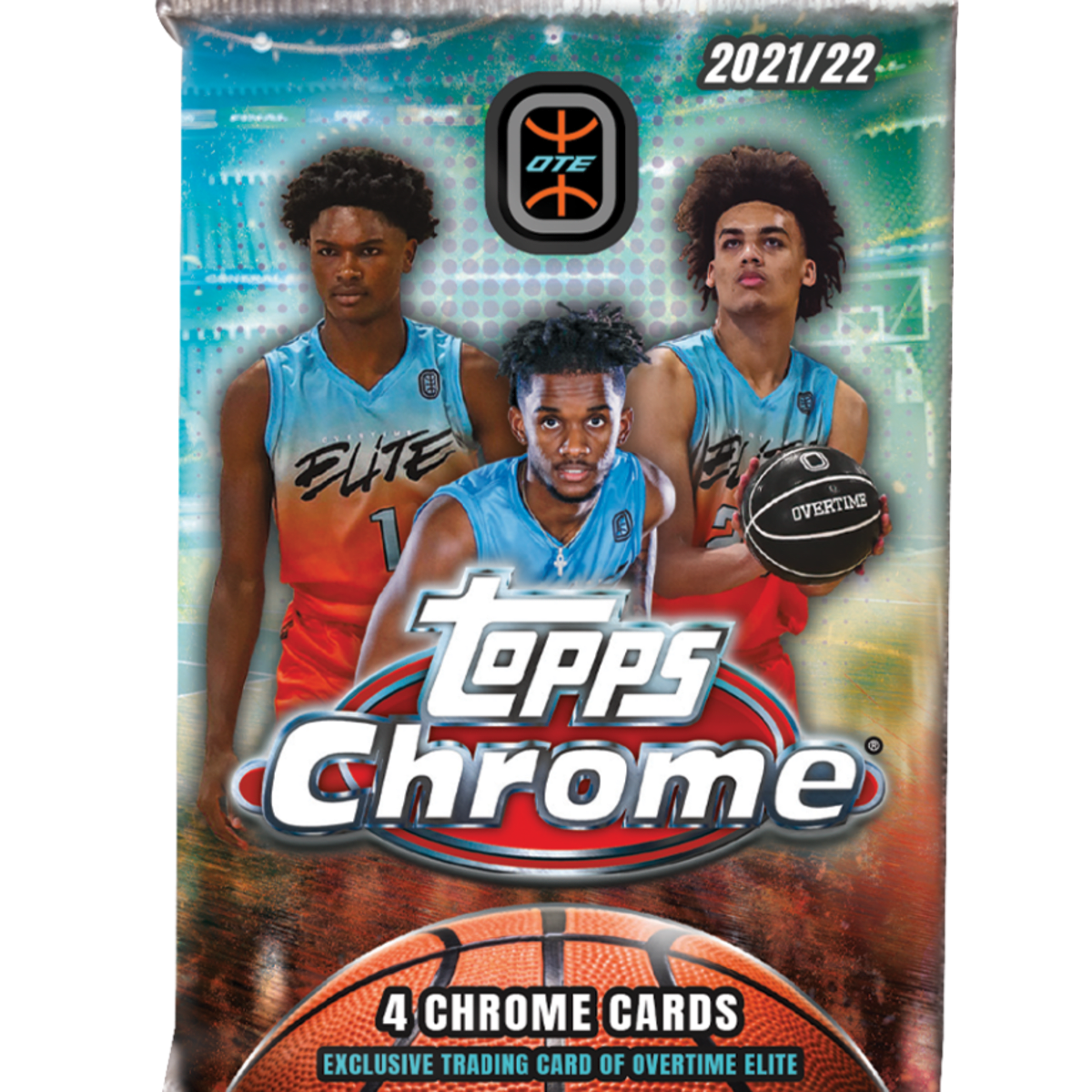 2021/22 Topps Chrome Overtime Elite Basketball Hobby Pack