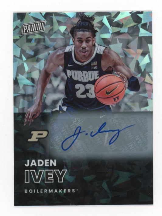 2022 Panini The National Jaden Ivey #BK4 - #/20 Cracked Ice Auto