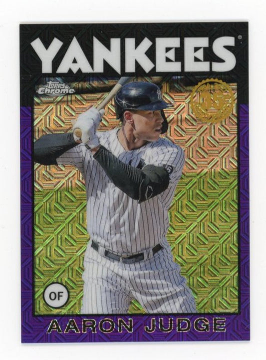 2021 Topps Chrome Aaron Judge #86C-2 - #/75