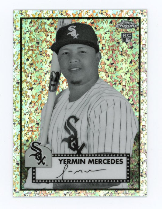 2021 Topps Chrome Yermin Mercedes RC #115 - Sparkle