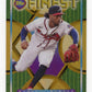 2022 Topps Finest Ozzie Albies #132 - #/50 Gold Refractor