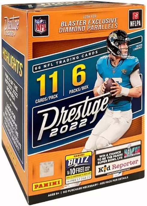 2022 Panini Prestige Football Blaster Box