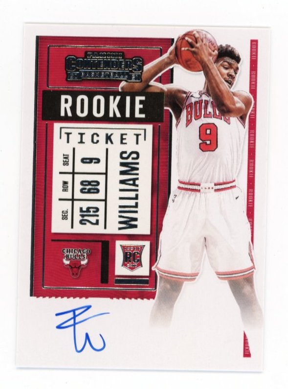 2020/21 Panini Contenders Patrick Williams RC #135 - Rookie Ticket Auto