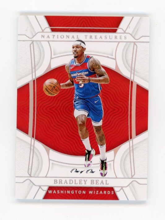 2021/22 Panini National Treasures Bradley Beal #9 - #1/1