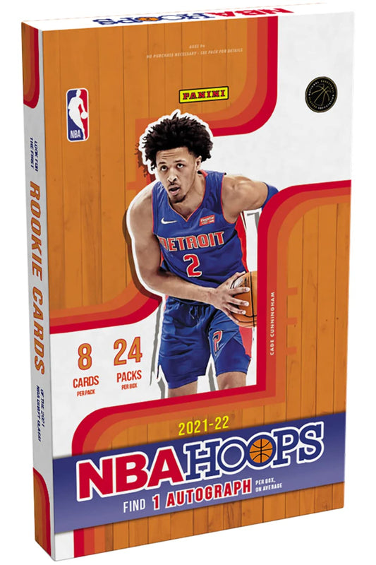 2021/22 Panini NBA Hoops Basketball Hobby Box