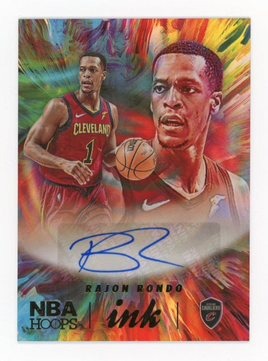 2022-23 Panini Hoops Rajon Rondo #HI-RJR - Autograph