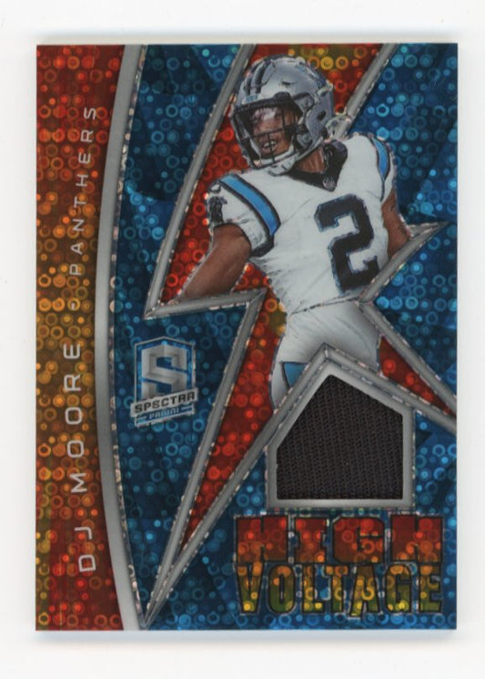 2022 Panini Spectra DJ Moore #HV-DJM - High Voltage Relic #/60