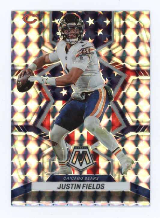 2022 Panini Mosaic Justin Fields #268 - Mosaic