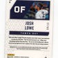 2022 Panini Chronicles Phoenix Josh Lowe RC #8 - Gold #/10