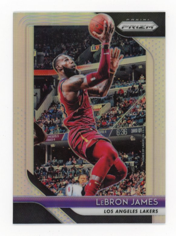 2018-19 Panini Prizm LEBRON JAMES #6 - Silver