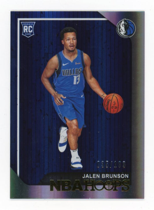 2018-19 Panini Hoops Jalen Brunson #243 - Refractor #/199