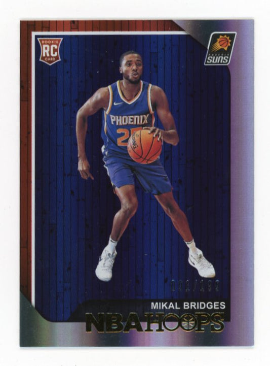 2018-19 Panini Hoops Mikal Bridges #252 - Refractor #/199