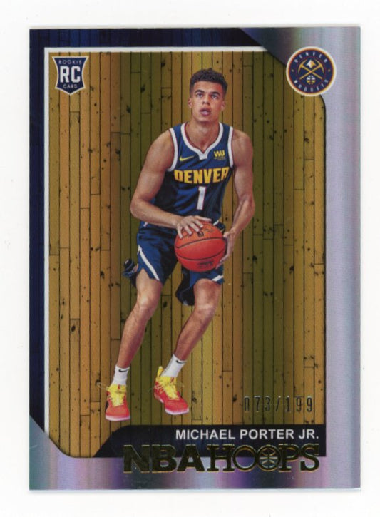 2018-19 Panini Hoops Michael Porter Jr #254 - Refractor #/199