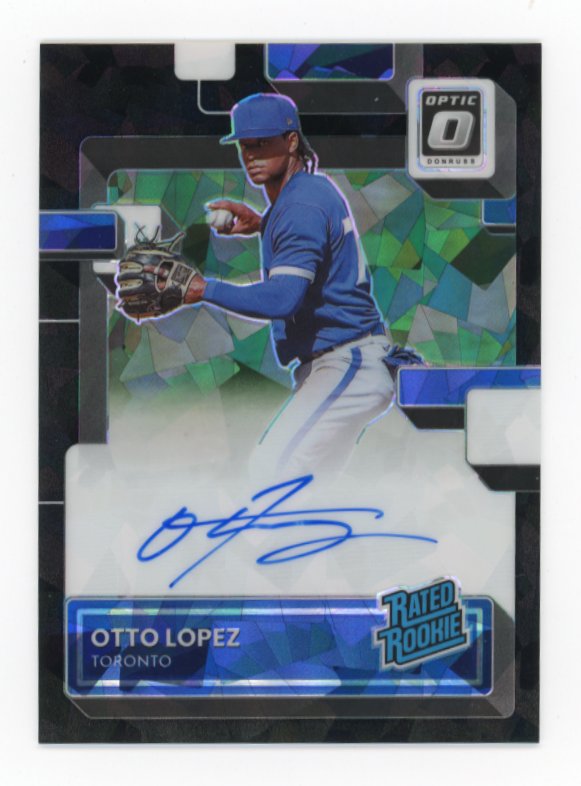 2022 Panini Donruss Optic Otto Lopez #RRS-OL - Autograph #/30