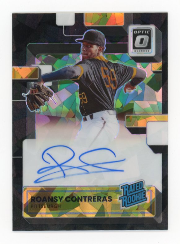 2022 Panini Donruss Optic Roansy Contreras #RRS-RC - Autograph #/30