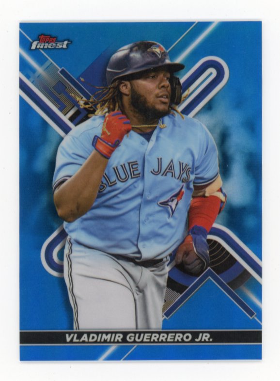 2022 Topps Finest Vladimir Guerrero Jr #94 - Blue Refractor /150