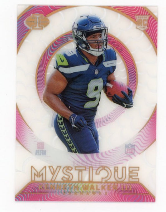 2022 Panini Illusions Kenneth Walker III RC #M-18 - Mystique #/399