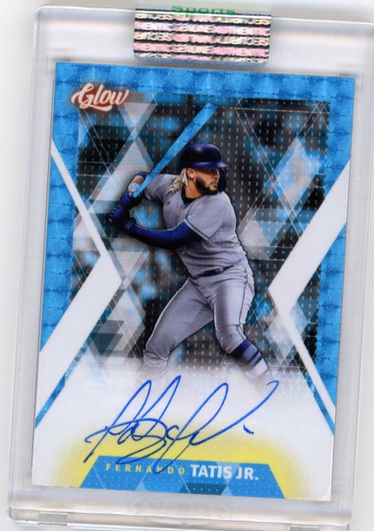 2021 Super Products Glow Fernando Tatis Jr #FT - Autograph #1/1