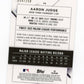 2022 Topps Finest Aaron Judge #74 - Purple Refractor #/250