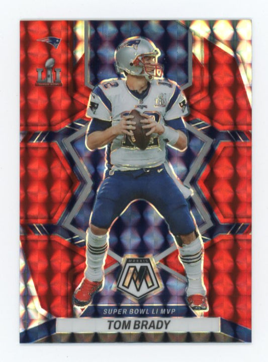 2022 Panini Mosaic Tom Brady #292 - Red Mosaic