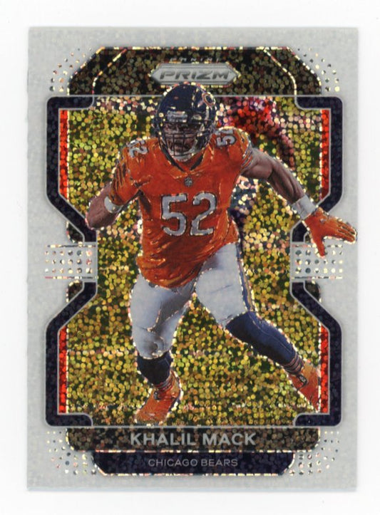 2021 Panini Prizm Khalil Mack #163 - White Sparkle