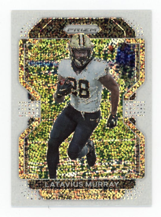 2021 Panini Prizm Latavius Murray #305 - White Sparkle