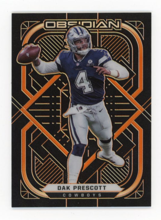 2021 Panini Obsidian Dak Prescott #26 - #/75