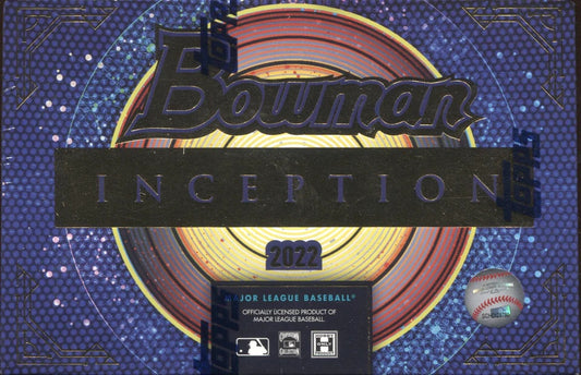 2022 Topps Bowman Inception Hobby Box