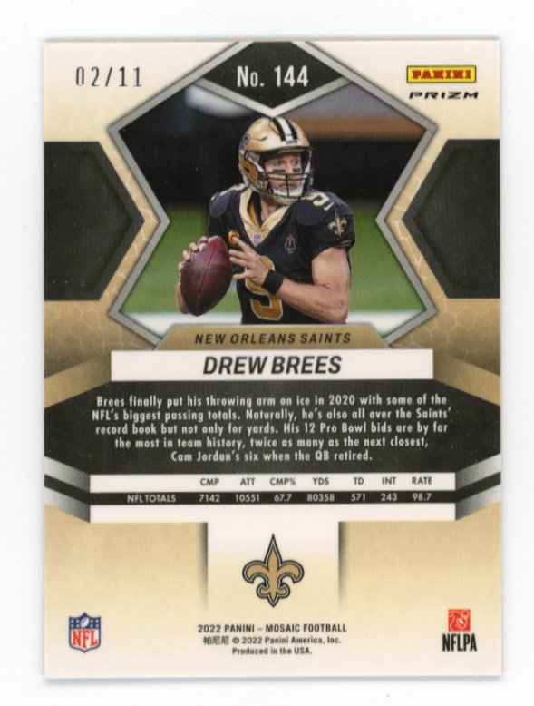 Pink drew brees outlet jersey