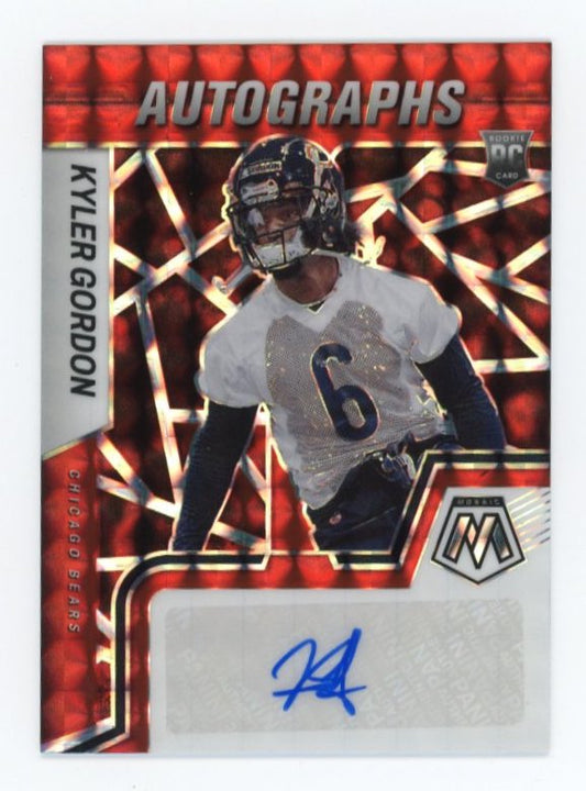 2022 Panini Mosaic Kyler Gordon #RAM-KG - Autograph