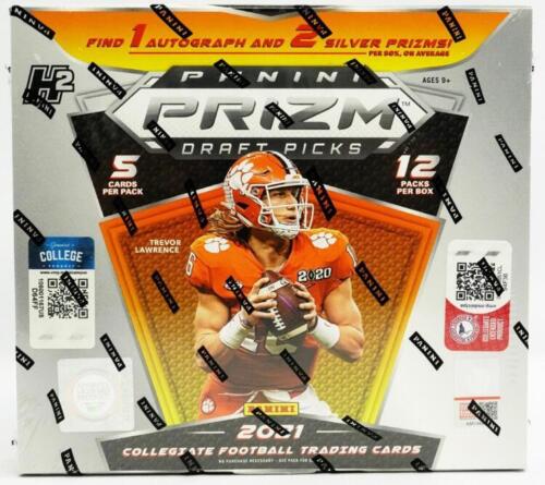 2021 Panini Prizm Draft Picks Football H2 Hybrid Box