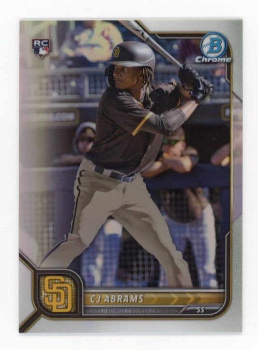 2022 Bowman C.J. Abrams RC #12 - Refractor #/499