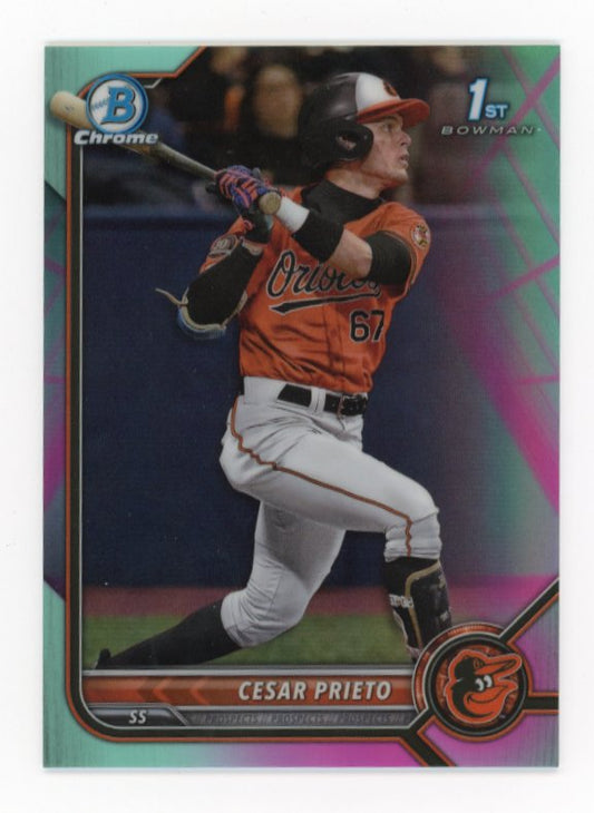 2022 Bowman Cesar Prieto #BCP-206 - #/125