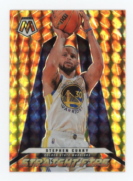 2021-22 Mosaic Stephen Curry #2 - Straight Fire