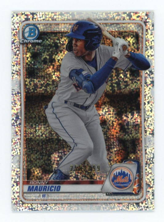 2020 Bowman Ronny Mauricio #BCP-28 - Sparkle #/299